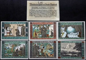 OHRDRUF 1921年「セント・ボニファス」マッチングシリアル、希少封筒付き!コンプリート・ノットゲルド