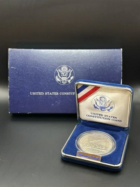 楽天市場】アメリカ合衆国憲法制定200周年を記念した1ドル銀貨 : WORLD 