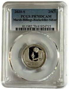 2020N S }[V rOX Vo[ PR70 DCAM 25C PCGS. NP v[t
