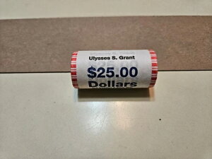 2011年 ユリシーズ・S・グラント 未開封 25枚入り ミントロール 大統領ドル UNC