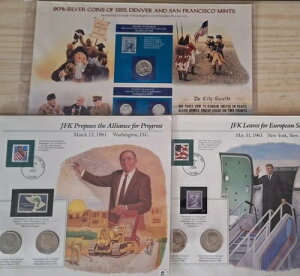 1955 N 90% ݃J[hi؎tjƁAzƐ؎t JFK J[h 2 B