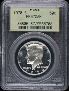 1970-S 50Zg PlfB n[t Ty2 Vo[ Nbh PCGS PR67CAM OGH
