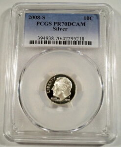 2008-S 10Zg Vo[ PCGS PR70DCAM [Yxg _C v[t fB[vJI PR 70 DC