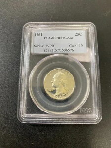 1961N v[t Vg NH[^[ PCGS PR-67 JI - Vo[ v[t - Fς - 25Zg