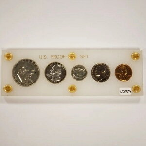 1960年 アメリカ造幣局 シルバープルーフセット キャピタルプラスチックホルダー - U2784