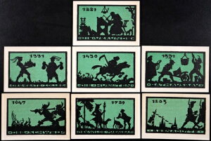�A���X�o�b�n 1921�N �󏭂Ȕ����I�u���j�I�V���G�b�g�v�R���v���[�g 7x25 �m�b�g�Q���g