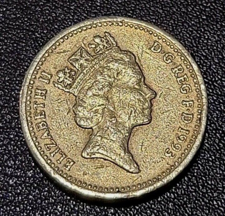 楽天市場】1993年イギリス1ポンド硬貨。状態良好。希少品。 : WORLD 