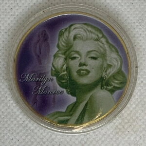 値下げ!マリリン・モンロー カプセル記念トークン パープルゴールド レア!