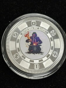 ジョン・ウィック「レア」ポーカーチップ 1オンス .999 純銀ラウンド、極少量生産