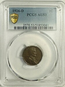 1926-D 1C J[EEB[gEyj[ PCGS AU53 (󏭕i) # OA 108