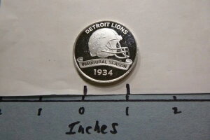 �f�g���C�g�E���C�I���Y 1934�N �J���V�[�Y�� NFL 100���N�L�O �� 999 �V���o�[�R�C�� 5DLO