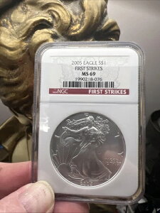 2005N 1h AJ Vo[ C[O NGC MS69 A t@[Xg XgCN by NGC