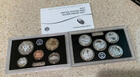 2017年米国造幣局シルバープルーフセット - 10枚セット