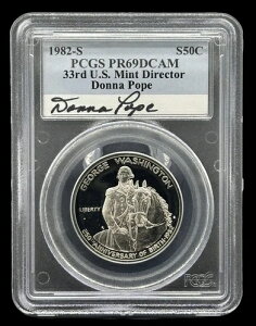 AJ  v[t 1982-S 50C Vg PCGS PR69DCAM Ӓς