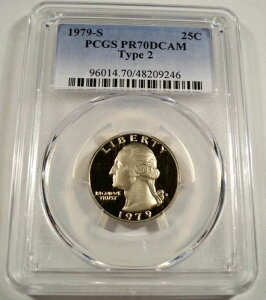 1979-S 25�Z���g PCGS PR70DCAM T2 ���V���g�� �N�H�[�^�[�v���[�t �f�B�[�v�J���I PR 70 DC