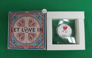 2022�N 1�I���X �v���[�t .999 �V���o�[�R�C�� - Let Love In - ����COA (Z690)