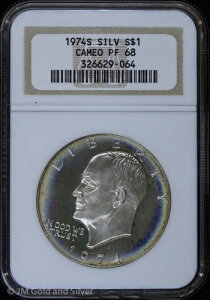 1974-S 1h v[t AC[n[uACNv NGC PF 68 JI | g[ PR