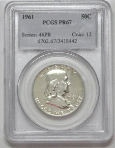 1961N v[t tNVo[ 50Zg n[thRC PCGS PR67