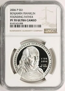 2006-P xW~EtN̕ 1hLOݕ NGC PF70UCAM