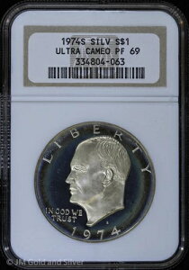 1974-S 1h v[t AC[n[uACNv NGC PF 69 UC | PR