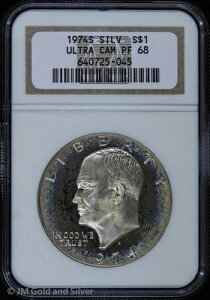 1974-S 1h v[t AC[n[uACNv NGC PF 68 UC | PR