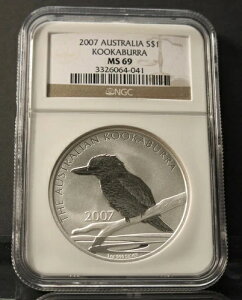 2007 I[XgA Vo[CJZ~ NGC MS 69