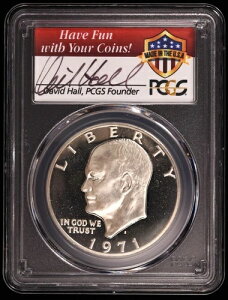 1971-S IKE Vo[ $1 PCGS PR 69DCAM ~frbhEz[MTCP[X~
