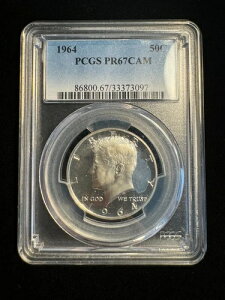 PCGS PR67CAM 1964N PlfB n[t_[ PF v[t JI z_[ɏ