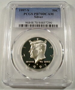 1997-S 50Zg Vo[ PCGS PR70DCAM PlfB n[t_[ v[t fB[vJI PR 70 DC