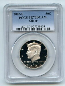 2002 S 50C Vo[ PlfB n[t_[ PCGS PR70DCAM