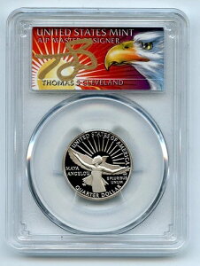 2022�N S 25C �N���b�h �}�� �A���W�F�� �N�H�[�^�[ PCGS PR70DCAM FDOI �g�[�}�X �N���[�u�����h �C�[�O��