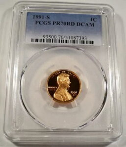 1991-S 1Zg PCGS PR70RD DCAM J[ Zgv[t fB[vJIbh PR 70 DC