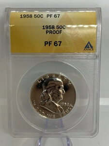 1958�N �v���[�t �t�����N���� �n�[�t�_���[ ANACS PF67