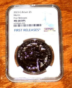 2023N CMX 5PND NGC MS 68 DPL }[ t@[Xg[X pFRC