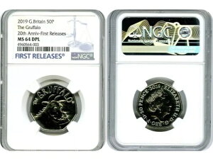 2019�N �C�M���X 50�y���X NGC MS64 DPL �O���t�@�� 20���N�L�O �����J