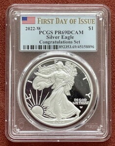 2022 W Vo[C[O PCGS PR69DCAM s߂łƂZbg