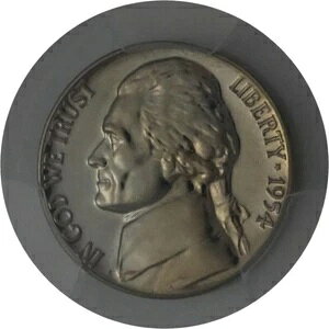 PR67 1954NWFt@[\jbP PCGSO[h US 5C v[t P-MINT EXACT RC1