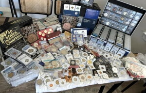 大量のコイン!! - 銀貨、古いアメリカ硬貨、プルーフ、インディアンヘッド、バッファロー、リバティV