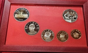 2000年鋳造新台湾ドルプルーフコインセット