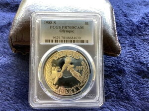 1988-S IsbN PR70 DCAM PCGS Vo[LORC 1h PF70 v[t