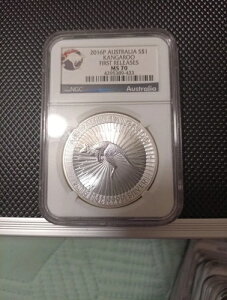 2016-P I[XgA 1h JK[ Vo[ v[tRC 1IX NGC PF70 M134