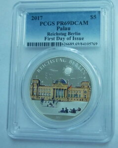 2017�N�p���I����c���� �x������ ���s���� PCGS PR69 DCAM