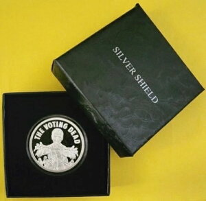 2021 The Voting Dead USSA 2020 �V���[�Y #18 1�I���X 999 �V���o�[�V�[���h���_���I�� COA