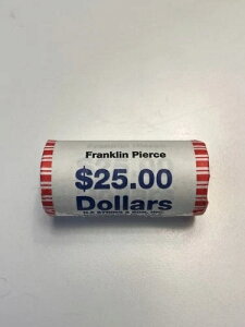 2010年 フランクリン・ピアース 未開封 25枚入り ミントロール 大統領ドル UNC