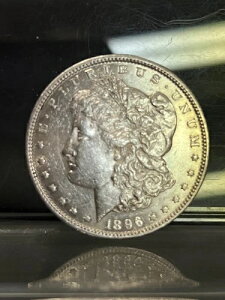 1896-P A GEM BU Morgan Silver $$ �f���炵���O�� - �Â��Č����Ȕ������h��