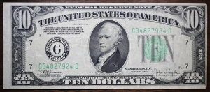 1934-C 10hAMs VJS IL XF/AU P27