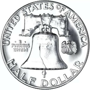 1-1957�N�W�F��90%�V���o�[PTOOF�t�����N�����n�[�t�_���[�B�u���X�g�z���C�g