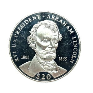 2000�N ���x���A16�� �A�����J�哝�� �G�C�u���n���E�����J�[�� 20�O���� .999 �V���o�[ �v���[�t 20�h���R�C��