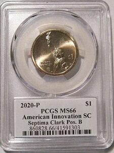 2020 PCmx[Vh $1 SC ZveB}N[N PCGS MS66 |WVB