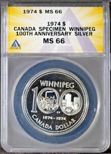 1974N 1h Ji_W{ EBlyO100NLO MS 66 ANACS # 7726067 + {[iX